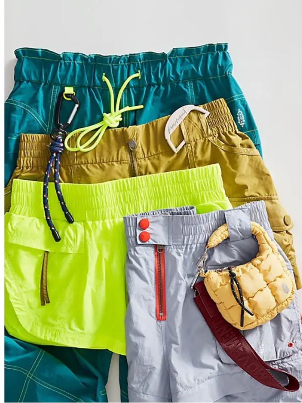 Free People FP movement Above And Beyond Shorts - Highlighter Yellow Size XS - Picture 14 of 14